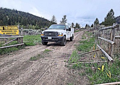 CJM Auto Mobile truck on farm