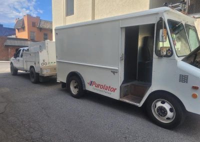 CJM Auto Purolator truck repaired