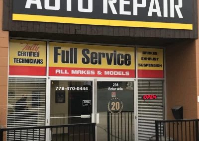 Ramunno Auto Repair Entrance